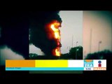 Se incendia refinería Lázaro Cárdenas en Minatitlán | Noticias con Francisco Zea
