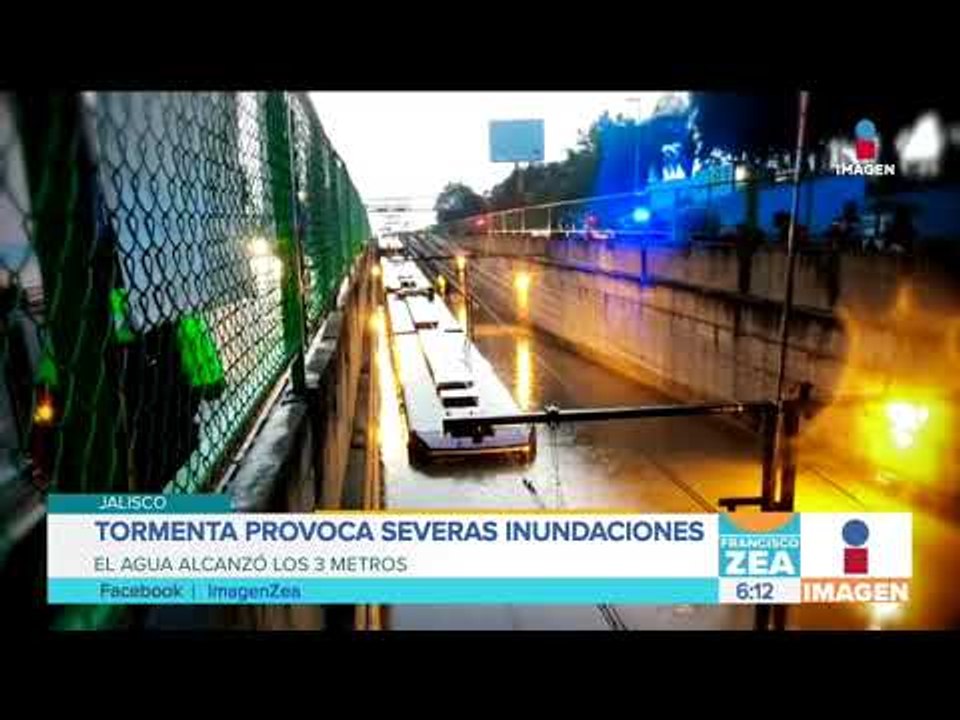 Impresionante inundación de 3 metros en Jalisco | Noticias con Francisco Zea