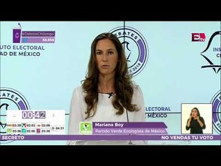 Mariana Boy habla sobre la educacion en la CDMX | Segundo Debate CDMX 2018