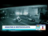 Captan asalto a un motociclista en Azcapotzalco | Noticias con Francisco Zea