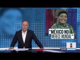 Diego Maradona dice que México “no merece” ser sede del Mundial 2026 | Noticias con Ciro