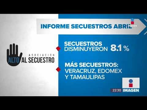 Los secuestros disminuyeron en México comparados con marzo | Noticias con Ciro Gómez Leyva