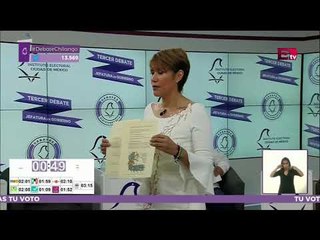 Lorena Osornio pide a demás candidatos firmen el acuerdo de contraloria del agua | Destino 2018