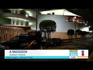 Captan robo en Parque Tezontle | Noticias con Francisco Zea