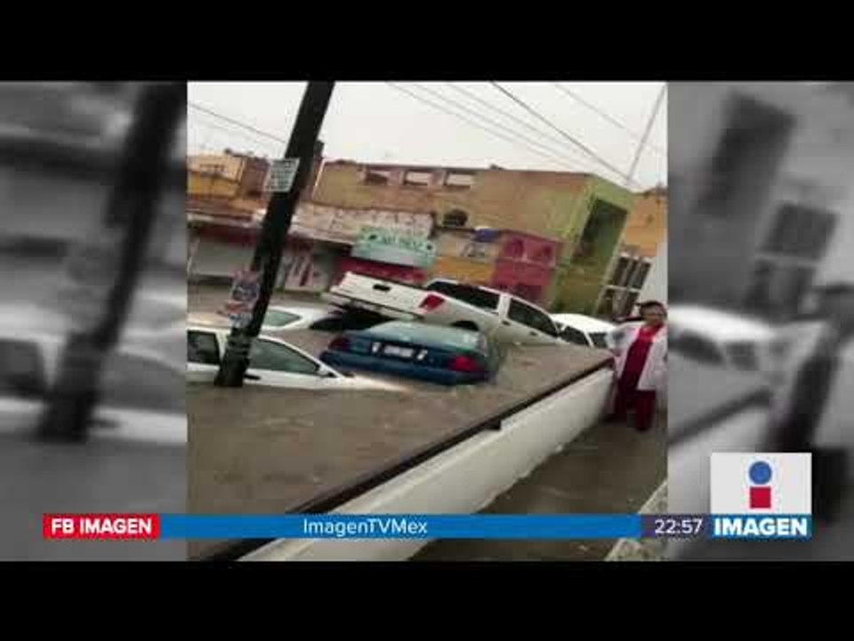 Las fuertes lluvias provocan inundaciones en Aguascalientes | Noticias con Ciro Gómez Leyva
