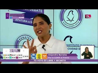 ¿Por qué la gente está enojada? Alejandra Barrales lo explica | Destino 2018