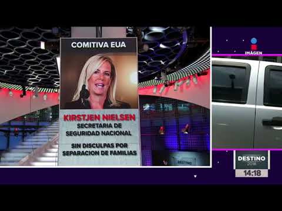 ¿Quiénes integran la comitiva de Estados Unidos que visitan México? | Noticias con Yuriria Sierra