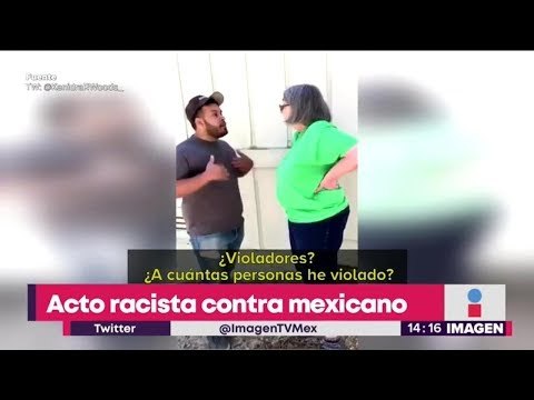 Una mujer agredió a un mexicano en Estados Unidos | Noticias con Yuriria Sierra
