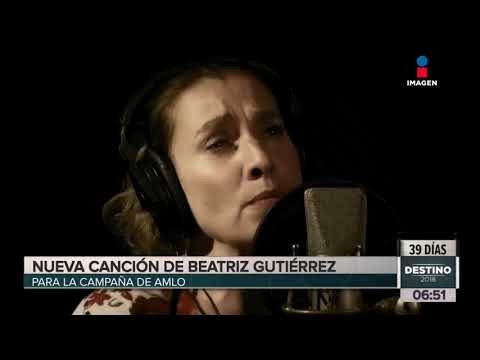 Beatriz Gutiérrez Müller le dedica otra canción a AMLO | Noticias con Francisco Zea