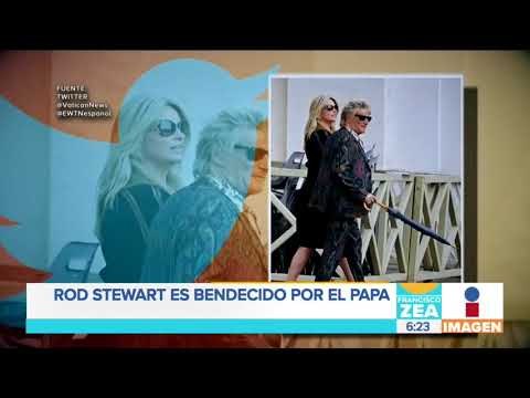 Rod Stewart recibió la bendición del Papa Francisco en el Vaticano | Noticias con Francisco Zea