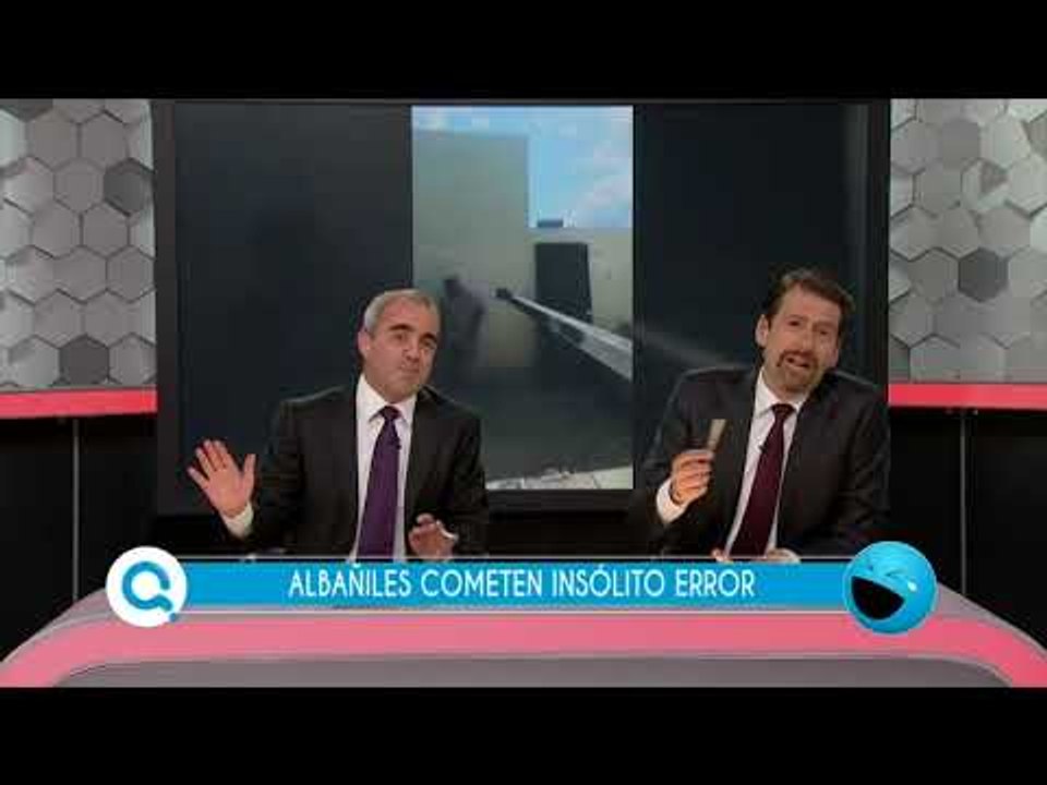 Estos albañiles cometen un insólito error | Qué Importa