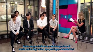 [G7IDSUBS] K-Pop Group GOT7 Reveal Fan Stories, Surprise Facts & Play 'Confess Sesh' In Interview   PeopleTV