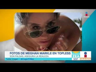 Filtran fotos de Meghan Markle en 'topless' | Noticias con Francisco Zea