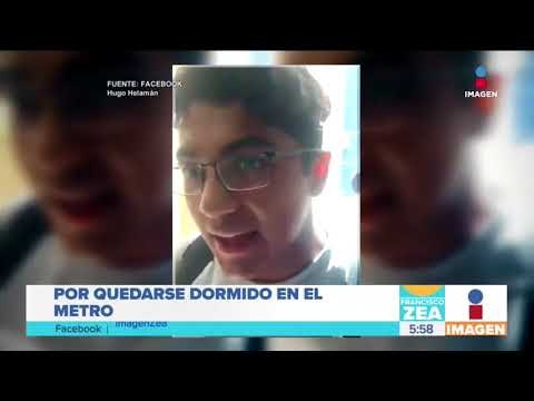 Lo multan por quedarse dormido en el Metro | Noticias con Francisco Zea
