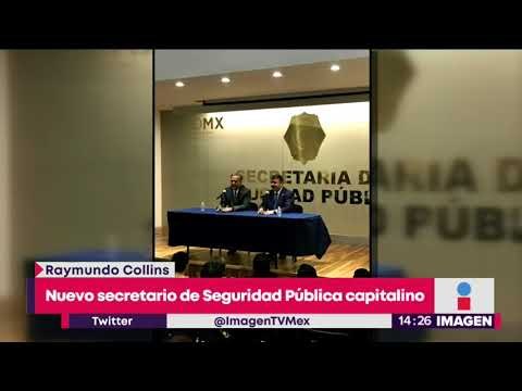 Raymundo Collins es el nuevo titular de la SSP-CDMX | Noticias con Yuriria Sierra