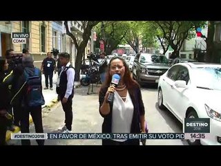 "Todo en santa paz" dijo Andrés Manuel Lopez Obrador