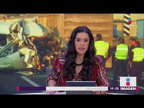 Así fue el terrible choque en la autopista México-Pachuca | Noticias con Yuriria Sierra