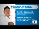 Candidato a regidor en Guerrero fue asesinado tras ser interceptado por tres hombres