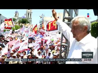 AMLO 'reclama' a maestros falta de apoyo en 2012 | Noticias con Ciro Gómez Leyva