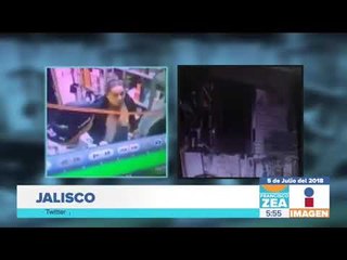 Captan asalto a negocio en Guadalajara | Noticias con Francisco Zea