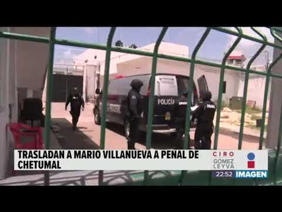 Mario Villanueva fue trasladado nuevamente al Reclusorio Norte | Noticias con Ciro