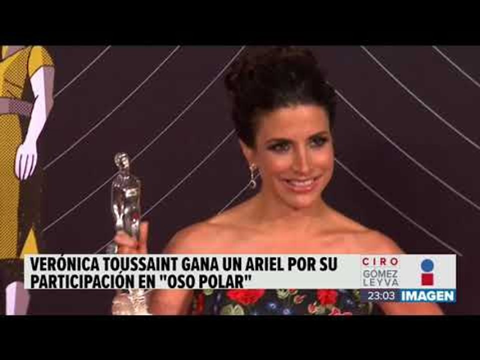 Verónica Toussaint ganó un Ariel por la cinta Oso Polar | Noticias con Ciro Gómez Leyva