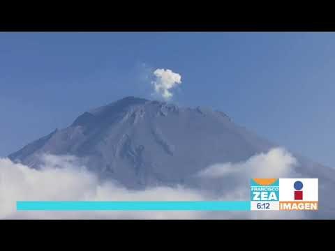 Esta es la situación actual del Volcán Popocatépetl | Noticias con Francisco Zea