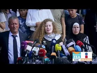 Скачать видео: Liberan a joven palestina que abofeteó a soldados de Israel | Noticias con Francisco Zea