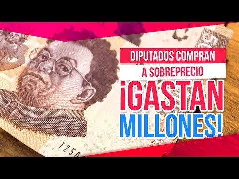 Diputados hacen compras a sobreprecio y gastan millones de pesos | Noticias con Yuriria Sierra