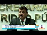 Renuncia Hiram Almeida, titular de la Secretaría de Seguridad capitalina | Noticias con Paco Zea