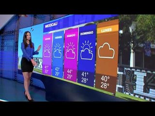 Cómo va a estar el clima este fin de semana en México | Noticias con Yuriria Sierra