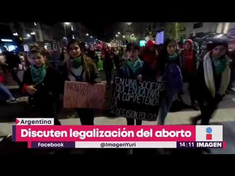 Argentina discute la legalización del aborto | Noticias con Yuriria Sierra
