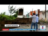 Socavón en Veracruz por las lluvias | Noticias con Ciro Gómez Leyva