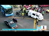Autobús arrolla a ladrones que huían de la policía | Noticias con Francisco Zea