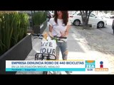 Roban 440 bicicletas para repartir droga en Tepito | Noticias con Francisco Zea