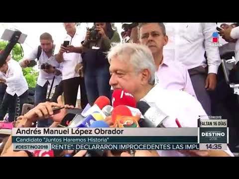 AMLO cerrará su campaña en el Azteca con Belinda y Eugenia León | Noticias con Yuriria Sierra