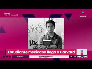 Joven al que no dejaron entrar a biblioteca del Metro irá a Harvard | Noticias con Yuriria Sierra