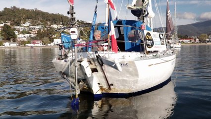 Jean-Luc Van Den Heede passe la porte de Hobart