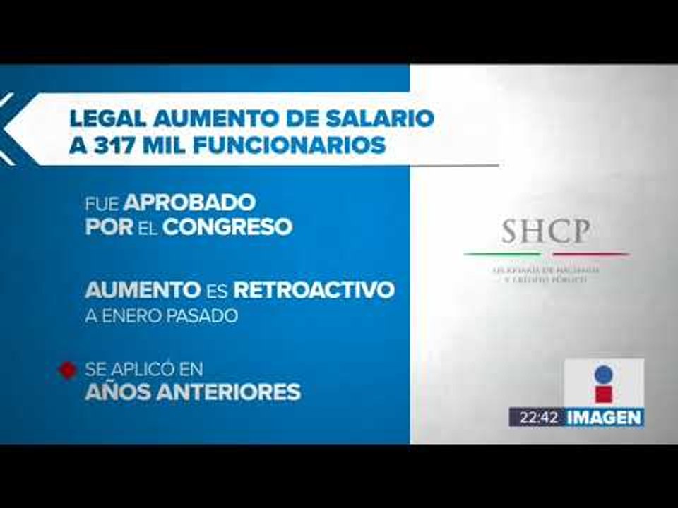 Hacienda dice que fue legal el aumento de sueldo a altos funcionarios | Noticias con Ciro