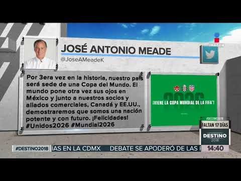 Meade expresa su emoción por el Mundial de 2026 | Noticias con Yuriria Sierra