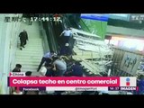 Colapsa techo en centro comercial de China | Noticias con Yuriria Sierra