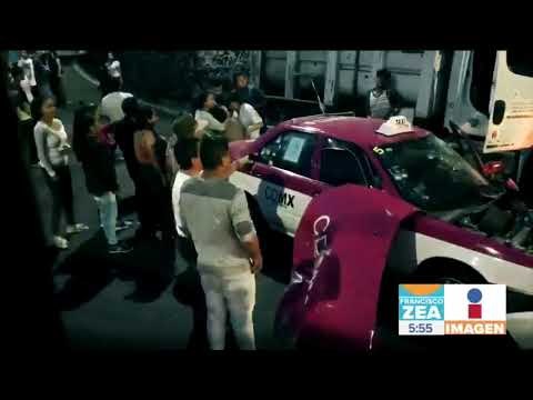 Trailer impacta a varios vehículos en la Autopista México-Cuernavaca | Noticias con Francisco Zea