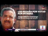 Edil regaña a habitantes ¡por haber votado por MORENA! | Noticias con Yuriria Sierra