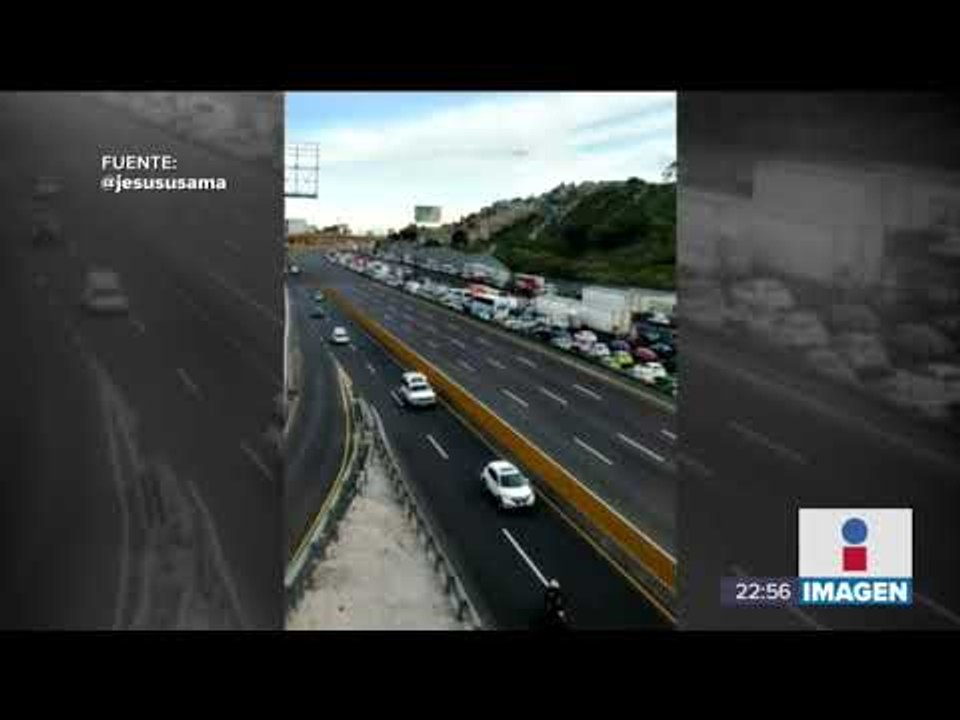 Manifestantes bloquearon la México-Puebla | Noticias con Ciro Gómez Leyva