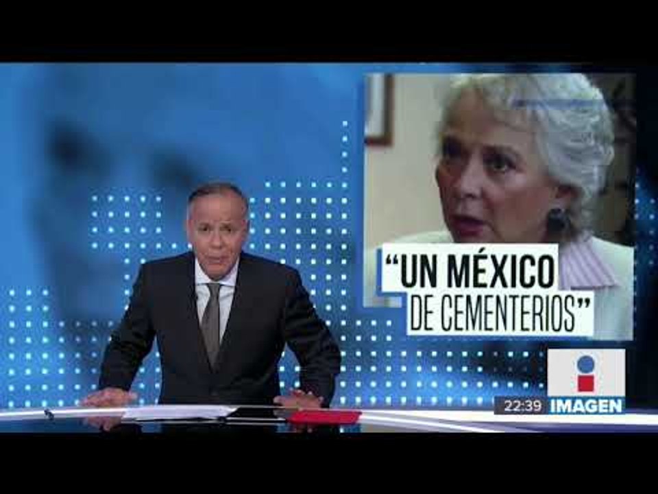 Olga Sánchez Cordero habló sobre autoridades involucradas en desapariciones y homicidios