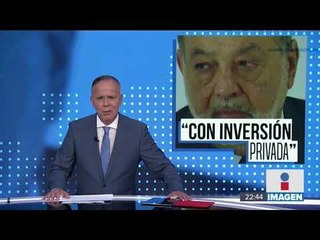 Slim concuerda con López Obrador en que la construcción del NAIM se debe concesionar