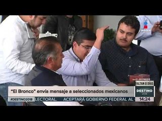 "El Bronco" pide a la Selección "echarle ganas" en el partido vs Corea del Sur | Yuriria Sierra