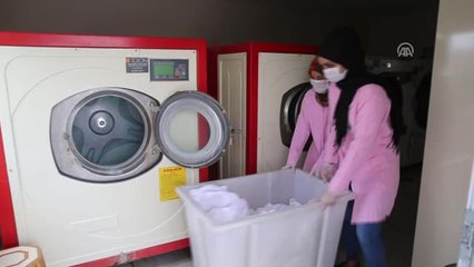 Reyhanlı Belediyesinden Mehmetçik'e Temizlik ve Ütü Desteği