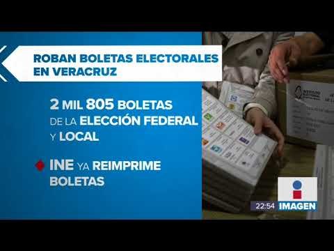 Roban más boletas electorales, INE ya reimprime | Noticias con Ciro Gómez Leyva