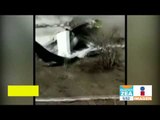 Difunden videos del avión que se desplomó en Durango | Noticias con Francisco Zea